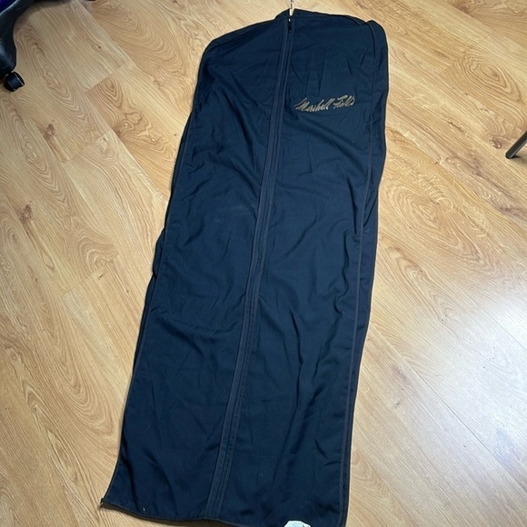 Marshall Field’s Long Cotton Full Zip Garment Bag with Original Hangar - Picture 3 of 3